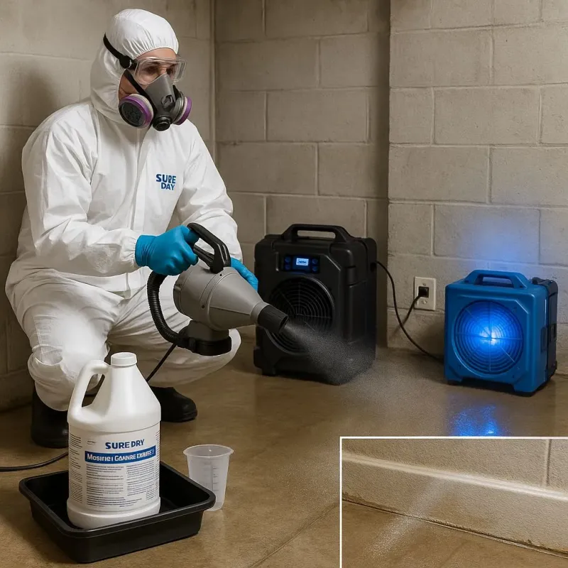 Sanitization and Odor Removal process in Ridgetop, TN