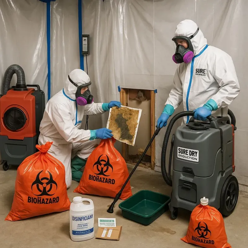 Contaminated Water Handling Protocols process in Ridgetop, TN